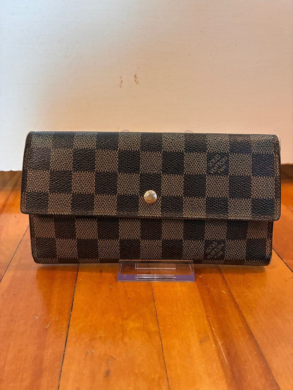 Louis Vuitton International Wallet Damier Ebene | Vintage LV